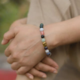 Mixed Crystal Bids Bracelets