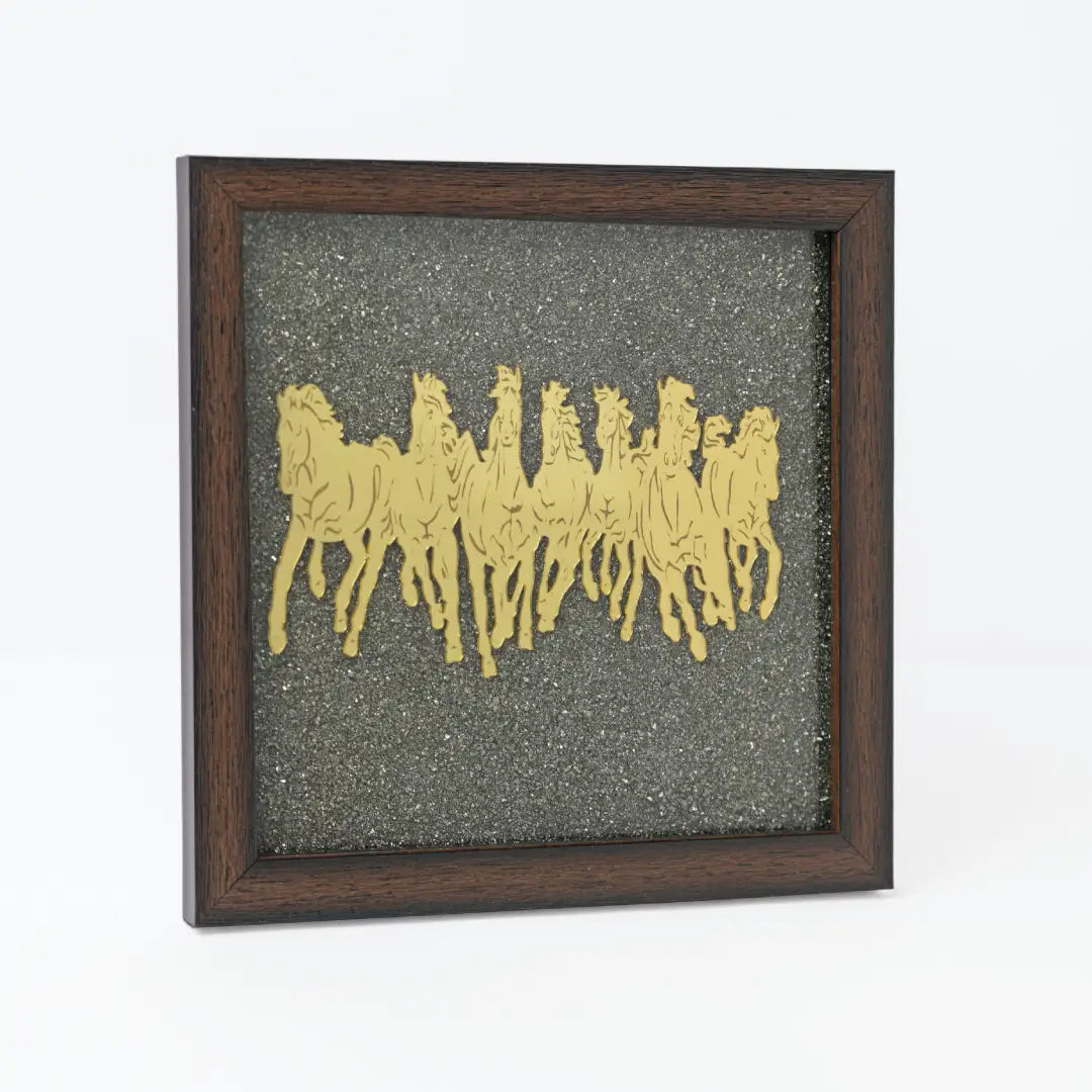 Pyrite Seven Horses Yantra