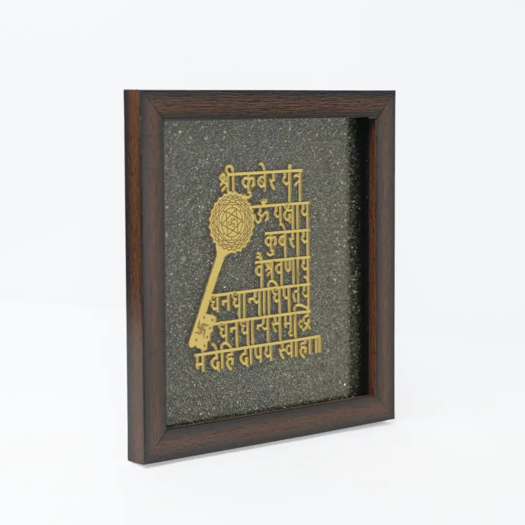 Pyrite Shree Kuber Mantra