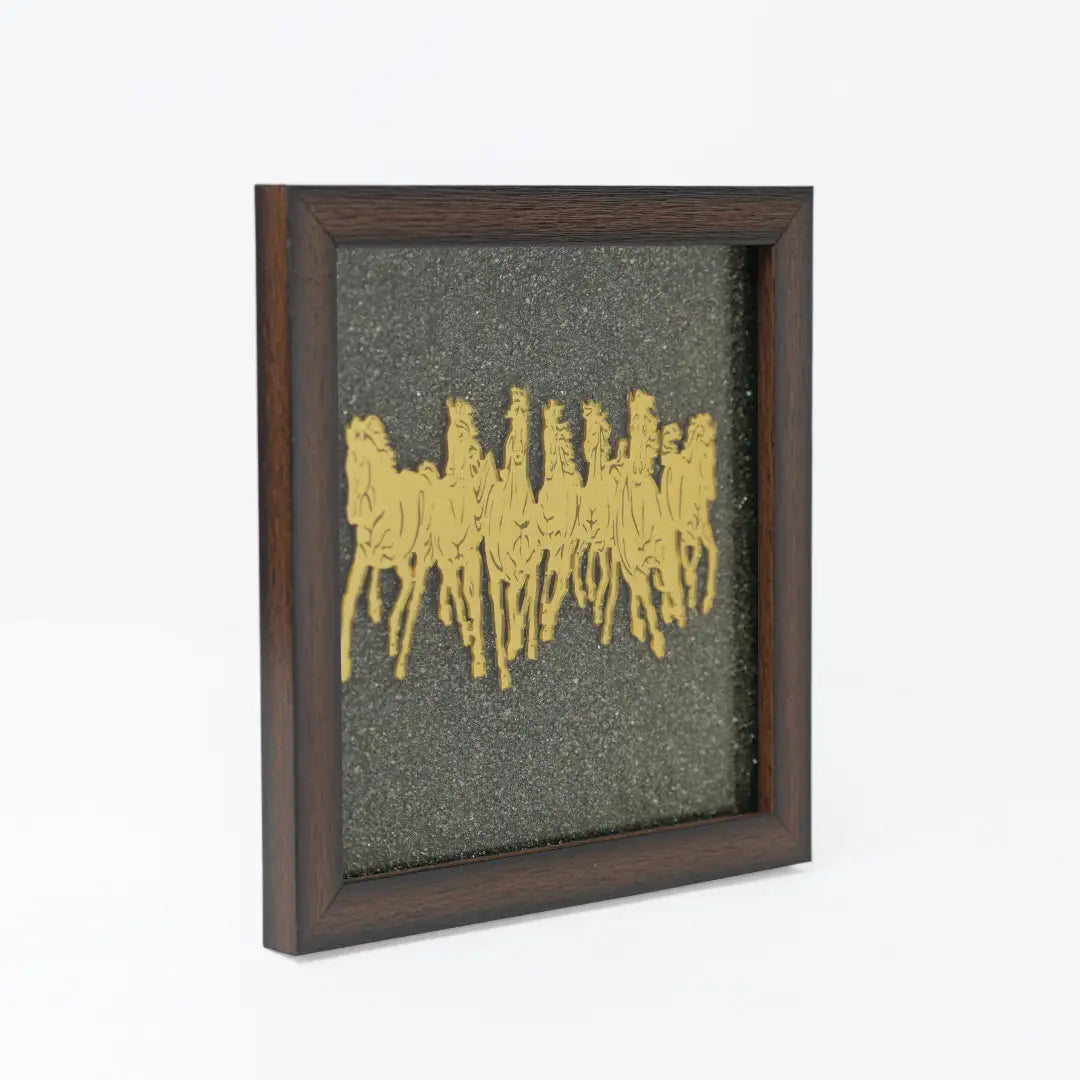 Pyrite Seven Horses Yantra