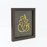 Pyrite Ganesha Engraved