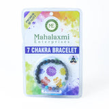Seven Chakraa With Lava Stone Bracelet