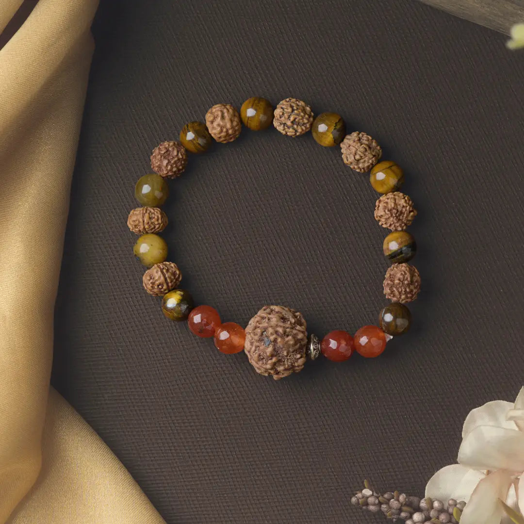 Singh Rashi Rudrax Bracelet