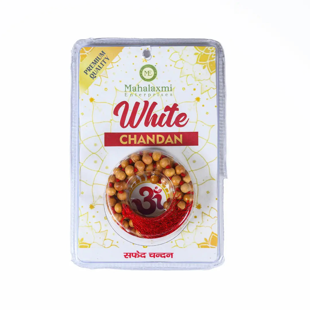 White Chandan Mala