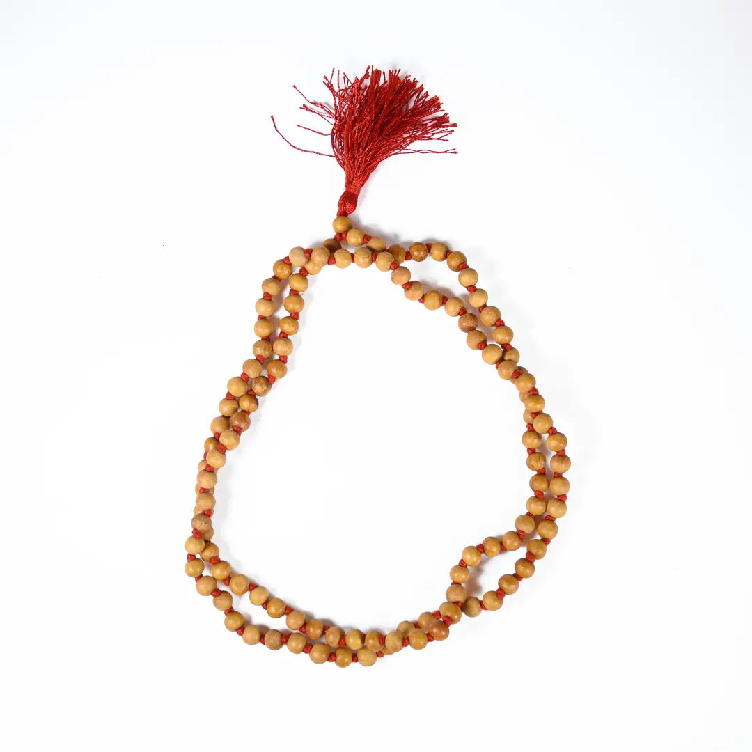 White Chandan Mala