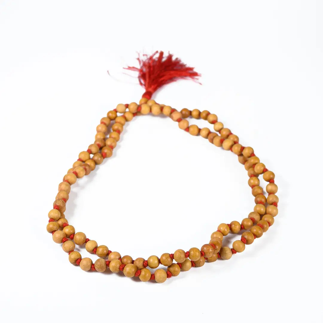 White Chandan Mala
