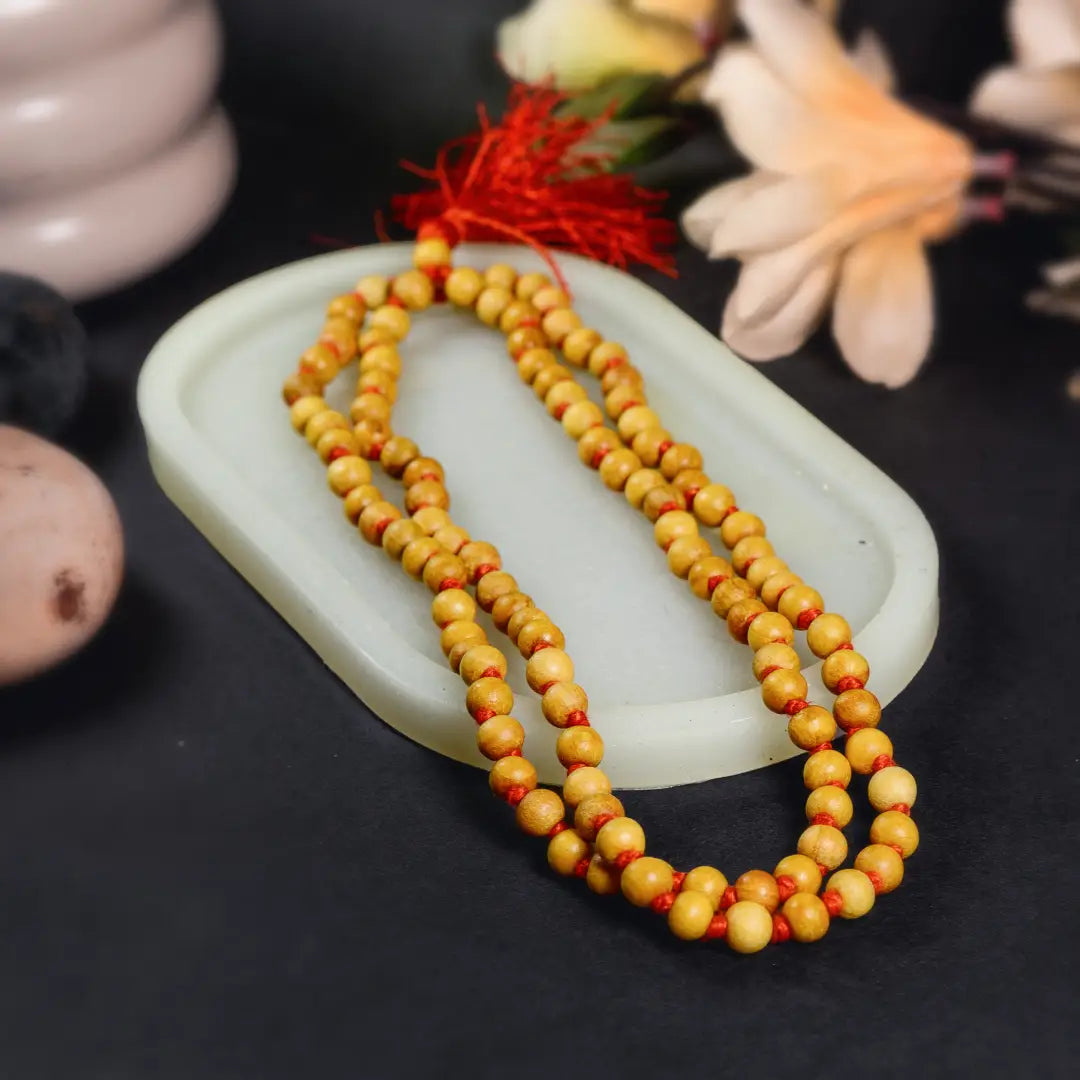 White Chandan Mala